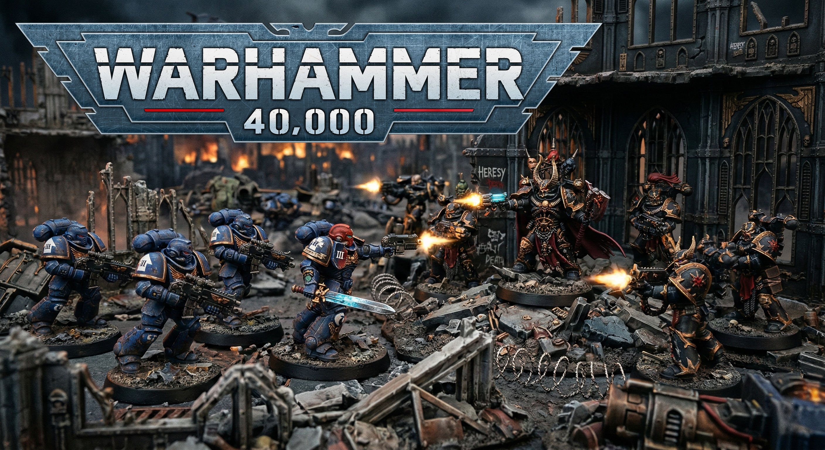 Warhammer 40000 Miniaturen im UTOPIA STORE Lüdenscheid